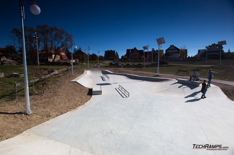 skatepark betonowy 