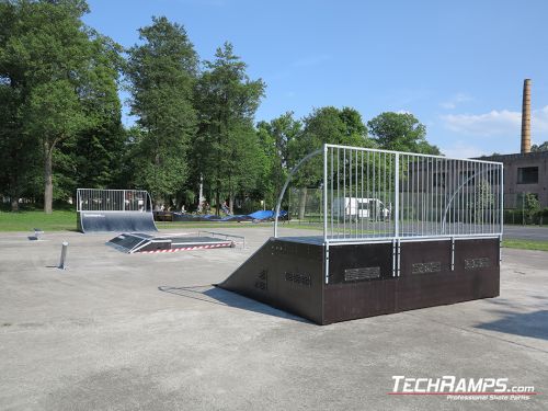Skatepark and pumptrack in Witnica