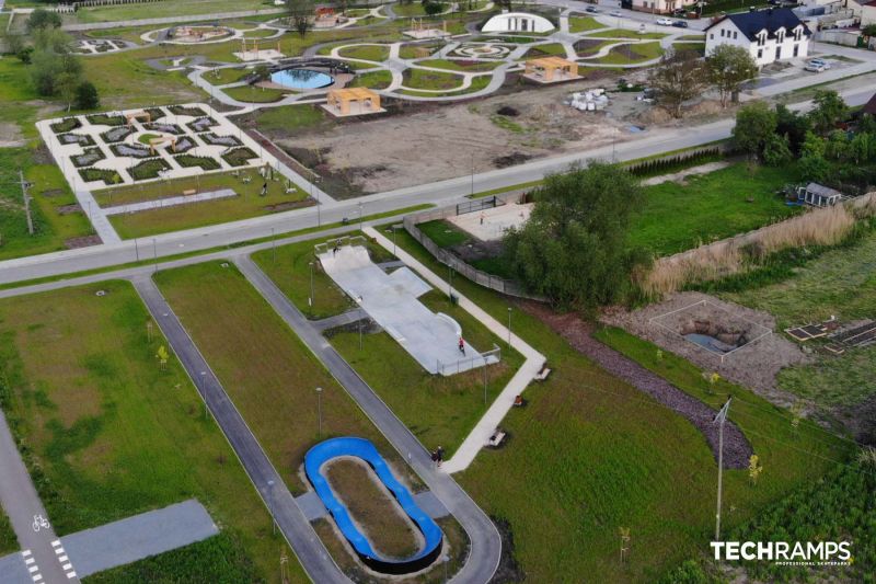 Skatepark béton Chęciny