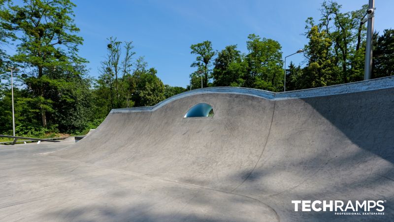 Skatepark Techramps w Rybniku 