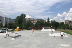 Skatepark betonowy