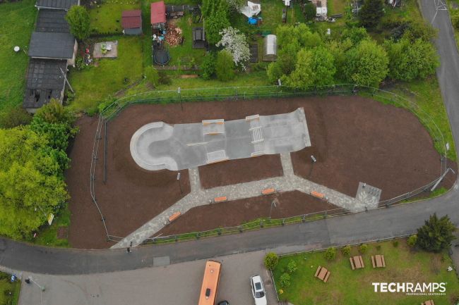 Skatepark betonowy - Walim Skatepark betonowy - Walim
