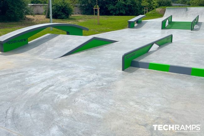 Skatepark betonowy - Wierzchowo