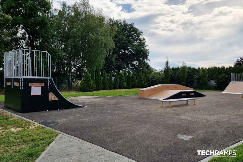 Skatepark modulaire Bojszowy 