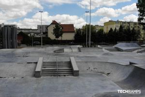 Skatepark de hormigón Techramps