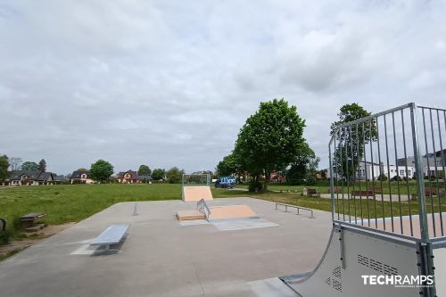 Skatepark de polietileno - Bobolice