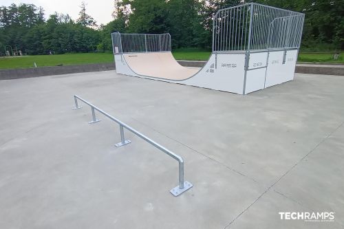 Skatepark de polietileno - Kluczbork