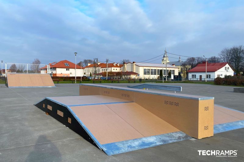 Skatepark drewniany