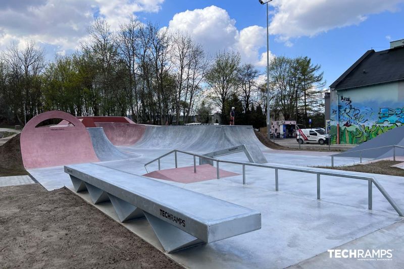 Skatepark en béton