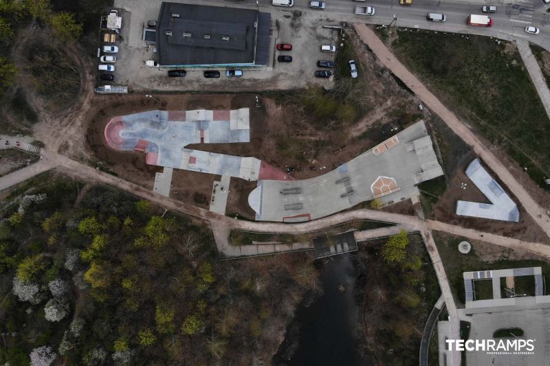 Skatepark en béton