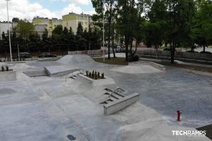 Skatepark en béton Techramps