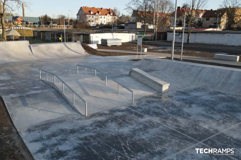 Skatepark en béton