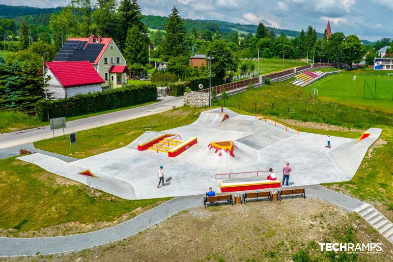 Skatepark-Entwurf