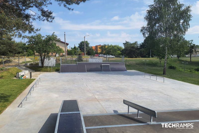 Modulární skatepark Gniezno 