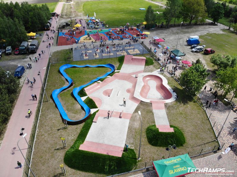 Skatepark i pumptrack - gmina Sławno