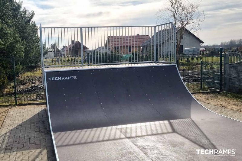 Skatepark i træ