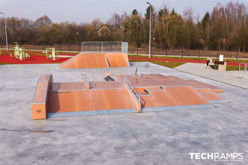 Modulær skatepark