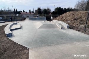 Skatepark in cemento