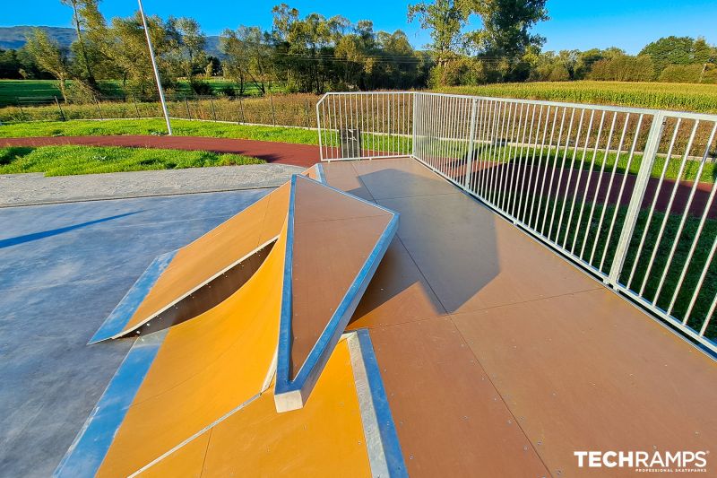 Skatepark modulare Łodygowice 