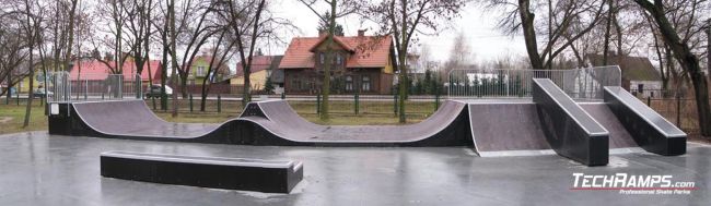 Skatepark in Ostrowii Mazowieckiej