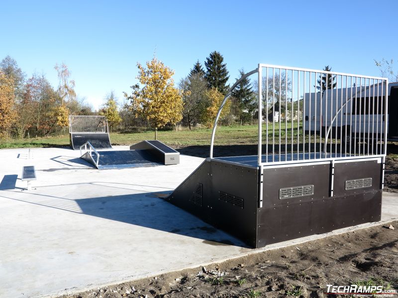 Skatepark in Prestige technology Żelechlinek