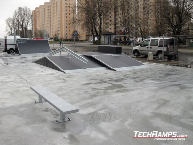 Skatepark in Warsaw Bemowo
