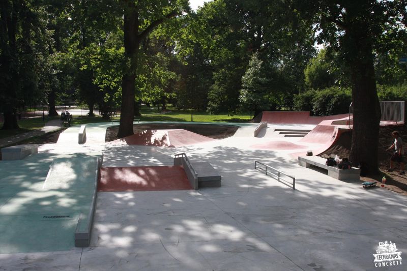 skatepark krakow park jordana