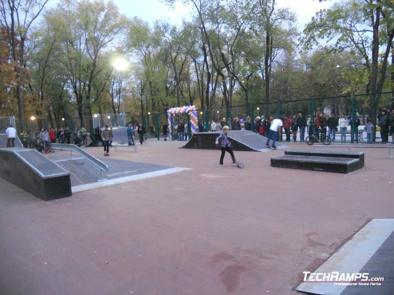 Skatepark Krzywy Róg panorama