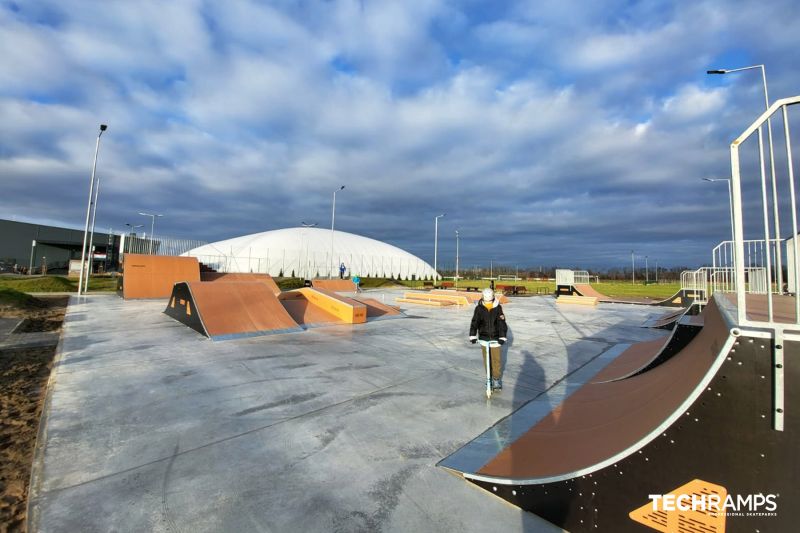 Skatepark modulaire
