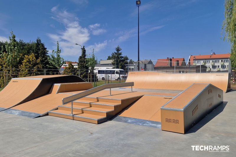 Skatepark modulaire