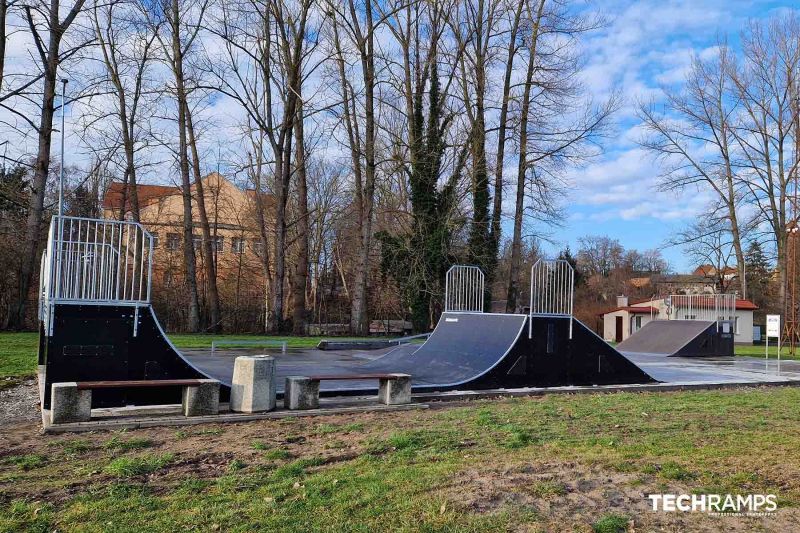 Skatepark en bois - Gryfice 