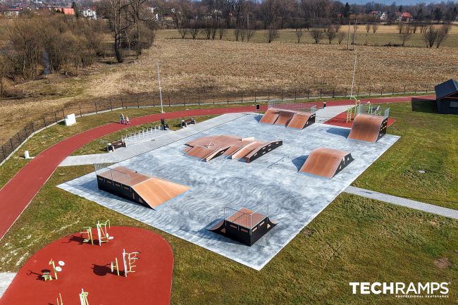 Skatepark modulaire - Łodygowice