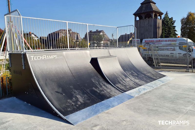 Skatepark en bois - Swierże Górne