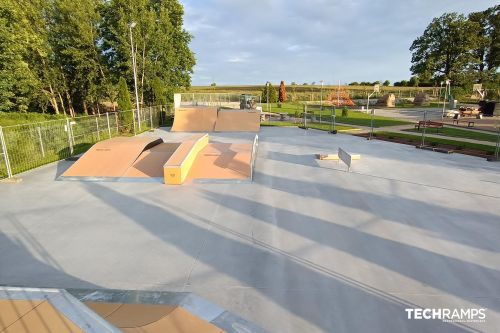 Skatepark modular -Wisznia Mała