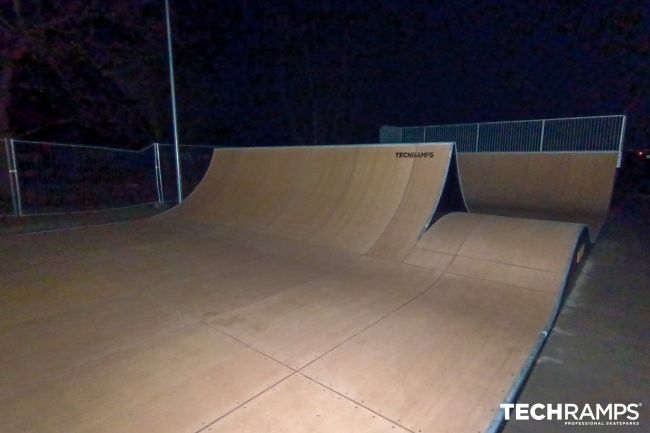 Skatepark modular - Wroclaw (Spinramp)