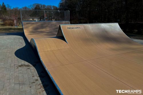 Skatepark modulare - Lipka (Spinramp)