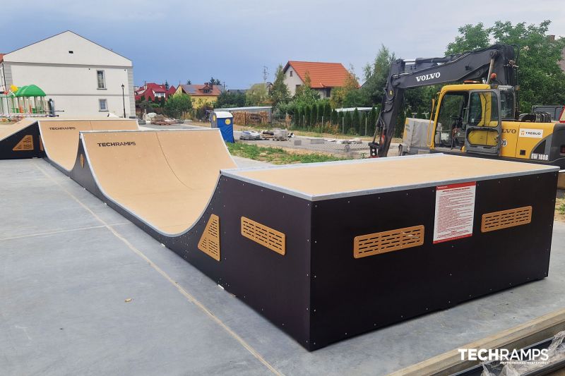 Skatepark modułowy - Baruchowo 