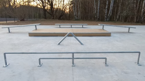 Skatepark modułowy - Buchałów Skatepark modułowy - Buchałów