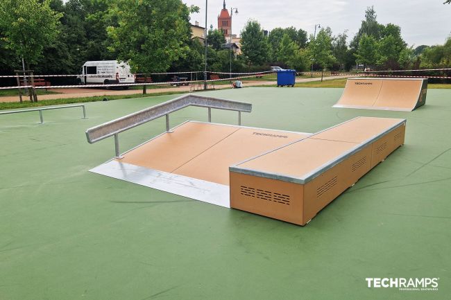 Skatepark modułowy - Chełmża