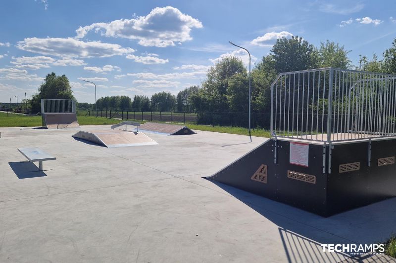 Skatepark modułowy Dzwola 