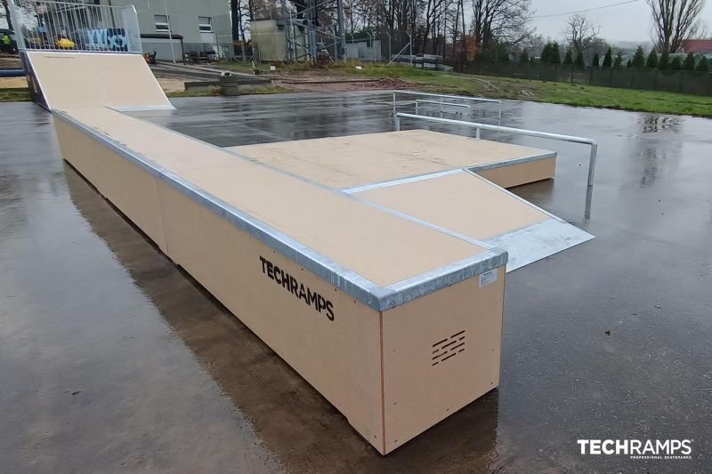 Skatepark modułowy w Łukowie Śląskim 