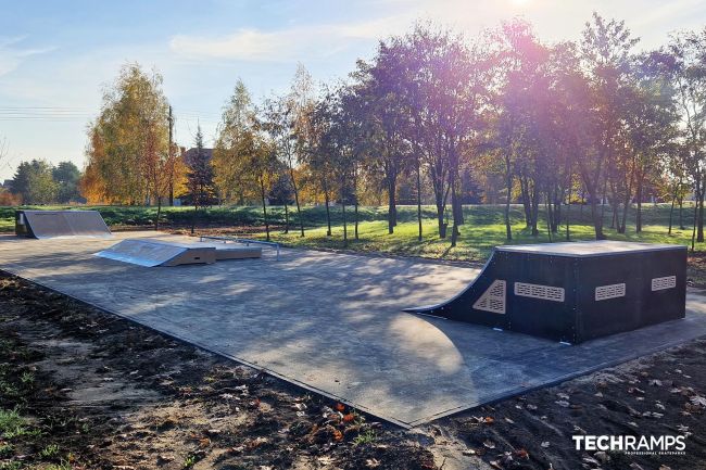 Skatepark modułowy - Orzechowo