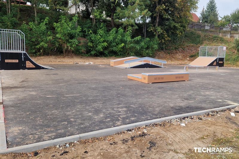 skatepark modułowy w Trzemesznie 