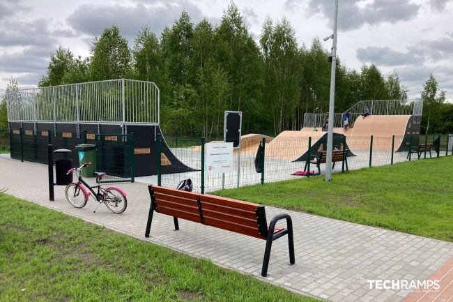 Skatepark modułowy - Wieliszew