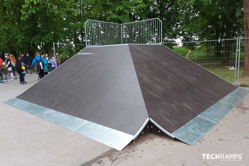 Překážky - Skatepark Ostrowiec Świętokrzyski