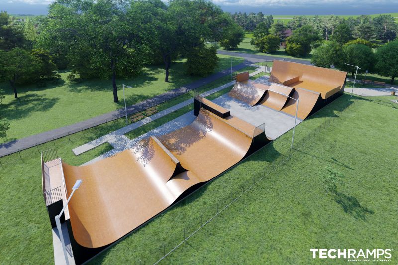 Skatepark-Projekte Skatepark Frydrychowice