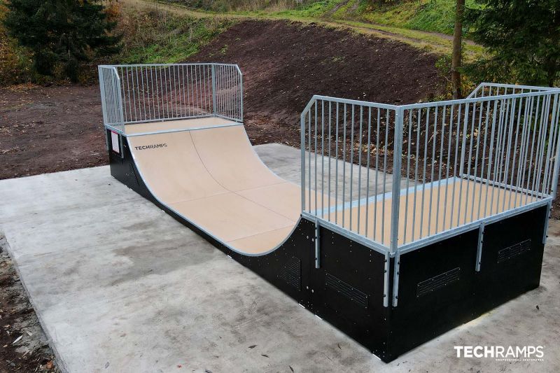 Skatepark modulaire