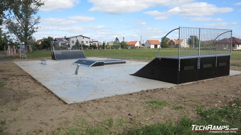 Ξύλινο skatepark - Techramps Group