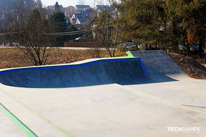 skatepark in cemento techramps