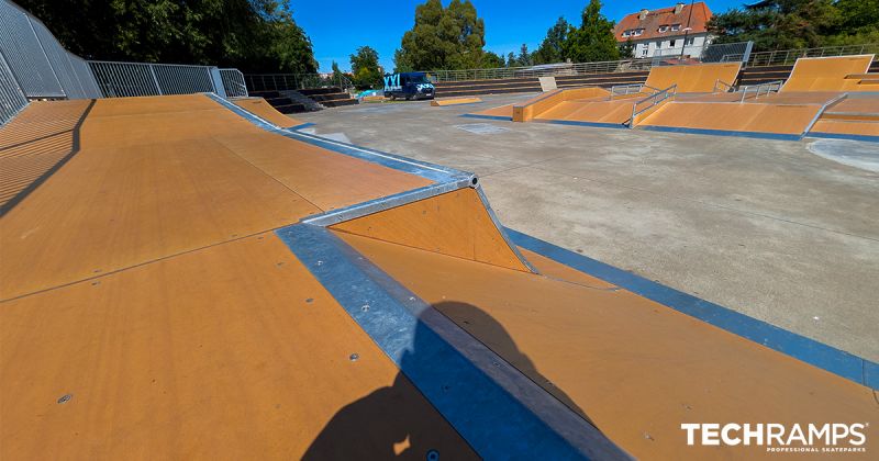Skatepark Techramps Skatepark Pisz